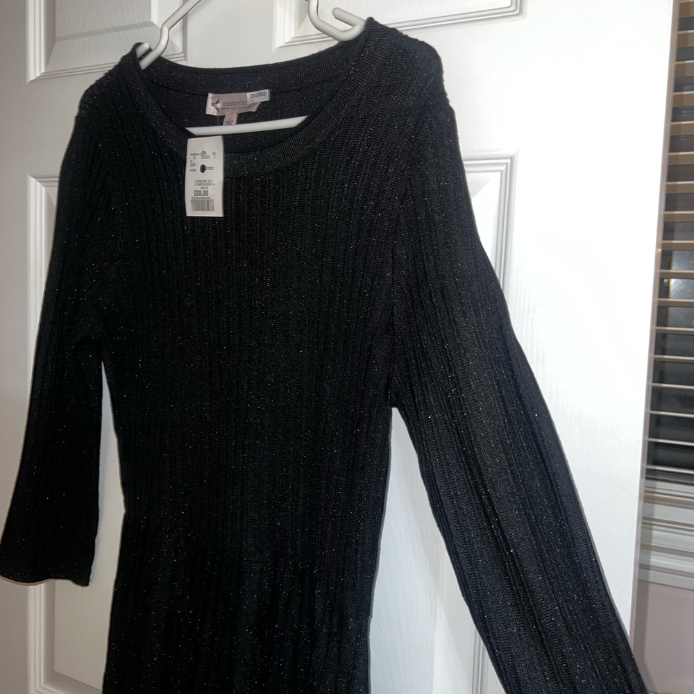 Nannette Black Long Sleeve Dress - Picture 3 of 4